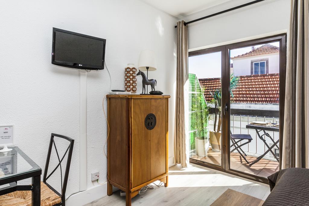Gomes Freire Studio With Balcony Cascais Bagian luar foto