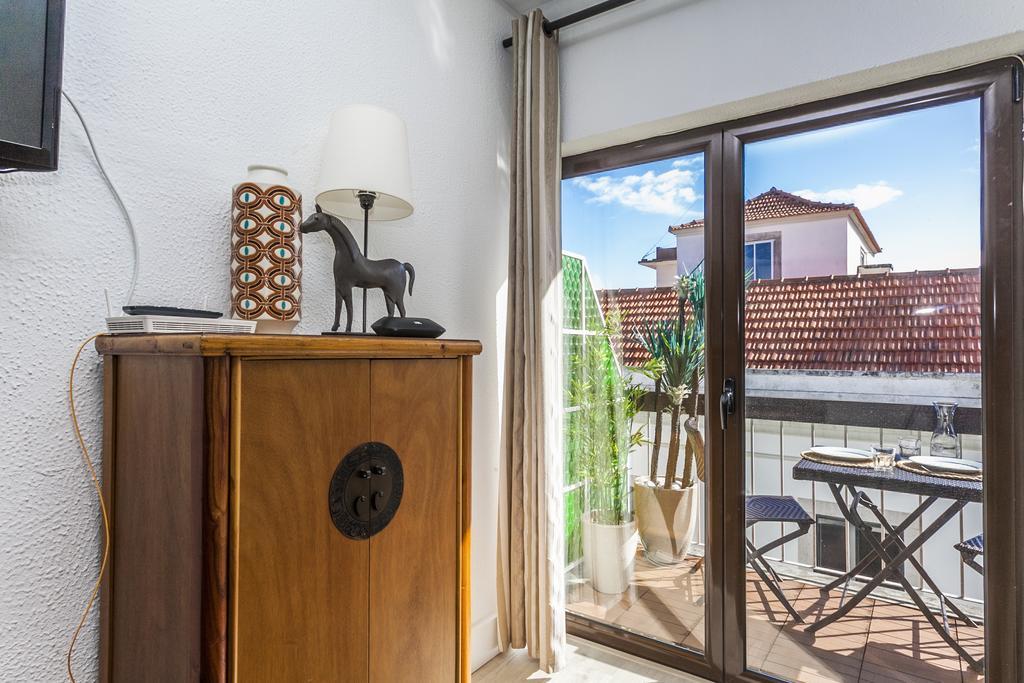 Gomes Freire Studio With Balcony Cascais Bagian luar foto